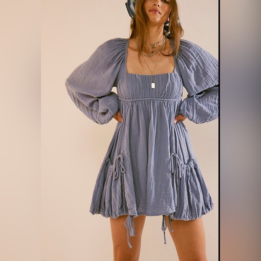 SOLD NWT Free People CLEA Mini Dress Size S SOLD - Picture 1 of 11